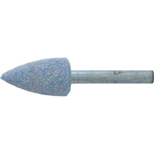 Pferd A12 Vitrified Mounted Point 1/4" Shank - Ceramic oxide 46 Grit TOUGH 30012